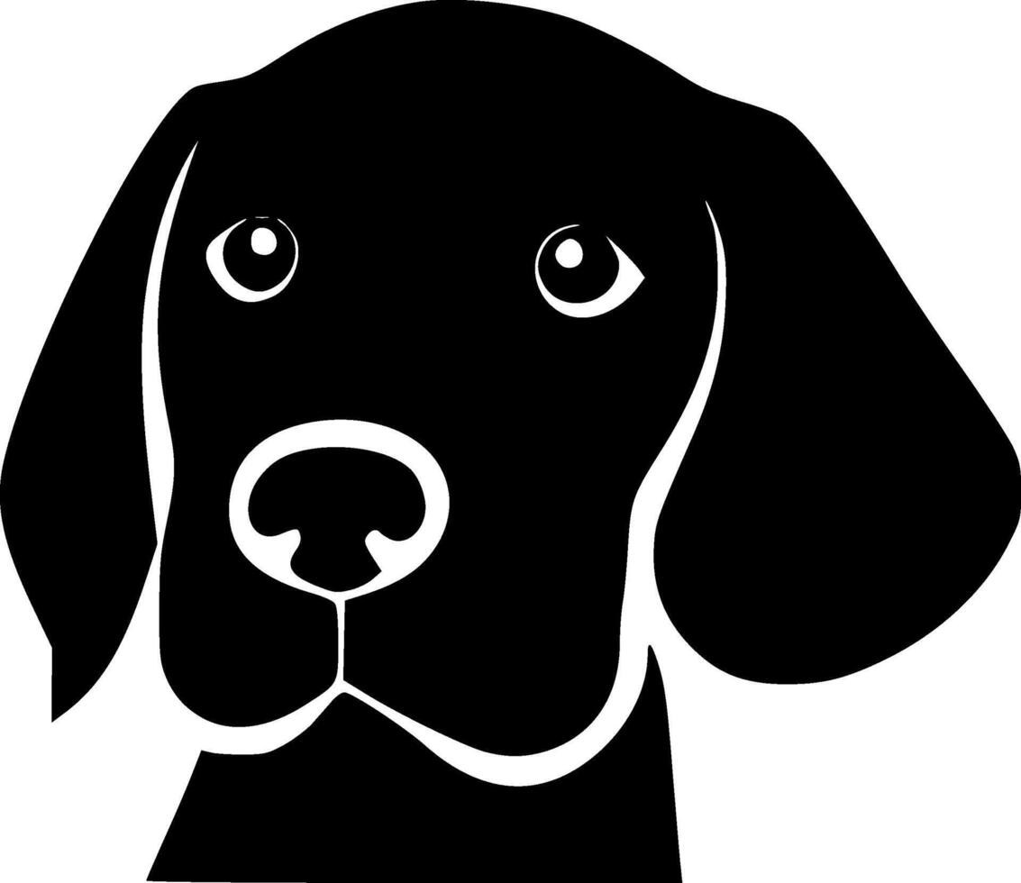 Dog Clipart - Minimalist and Flat Logo - illustration vector