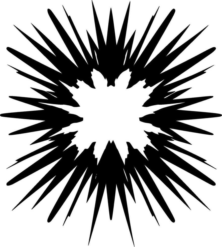 Explosion - High Quality Logo - illustration ideal for T-shirt graphic vector