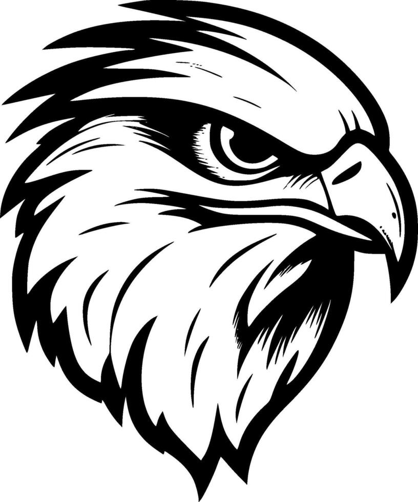 Falcon - High Quality Logo - illustration ideal for T-shirt graphic vector