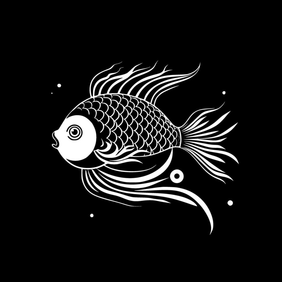 Fish - High Quality Logo - illustration ideal for T-shirt graphic vector