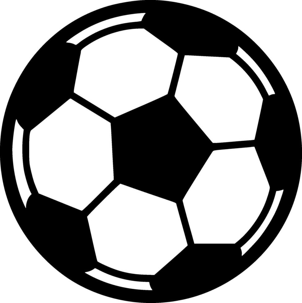 Football - Minimalist and Flat Logo - illustration vector