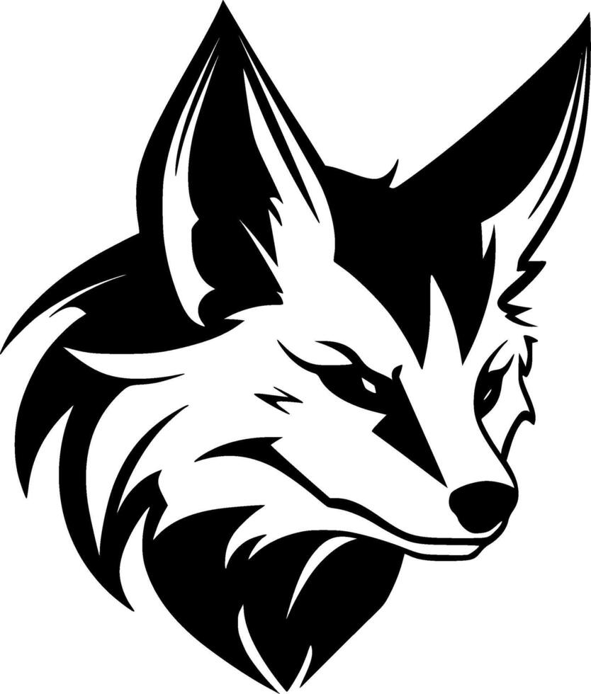 Fox - Minimalist and Flat Logo - illustration vector
