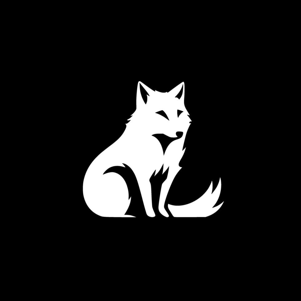 Fox - Minimalist and Flat Logo - illustration vector
