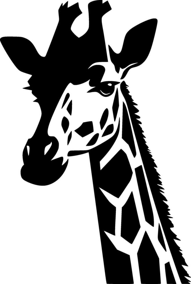 Giraffe - High Quality Logo - illustration ideal for T-shirt graphic vector