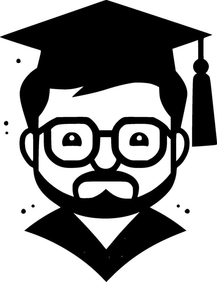 Grad - Minimalist and Flat Logo - illustration vector
