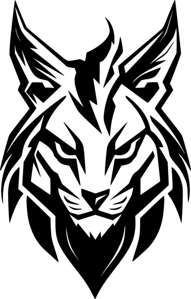 Lynx - Minimalist and Flat Logo - illustration vector