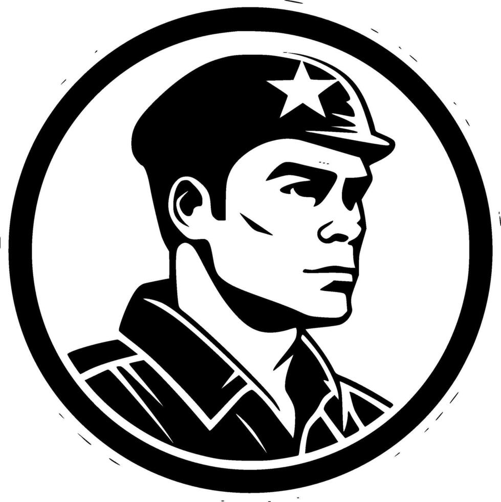 Military - High Quality Logo - illustration ideal for T-shirt graphic vector