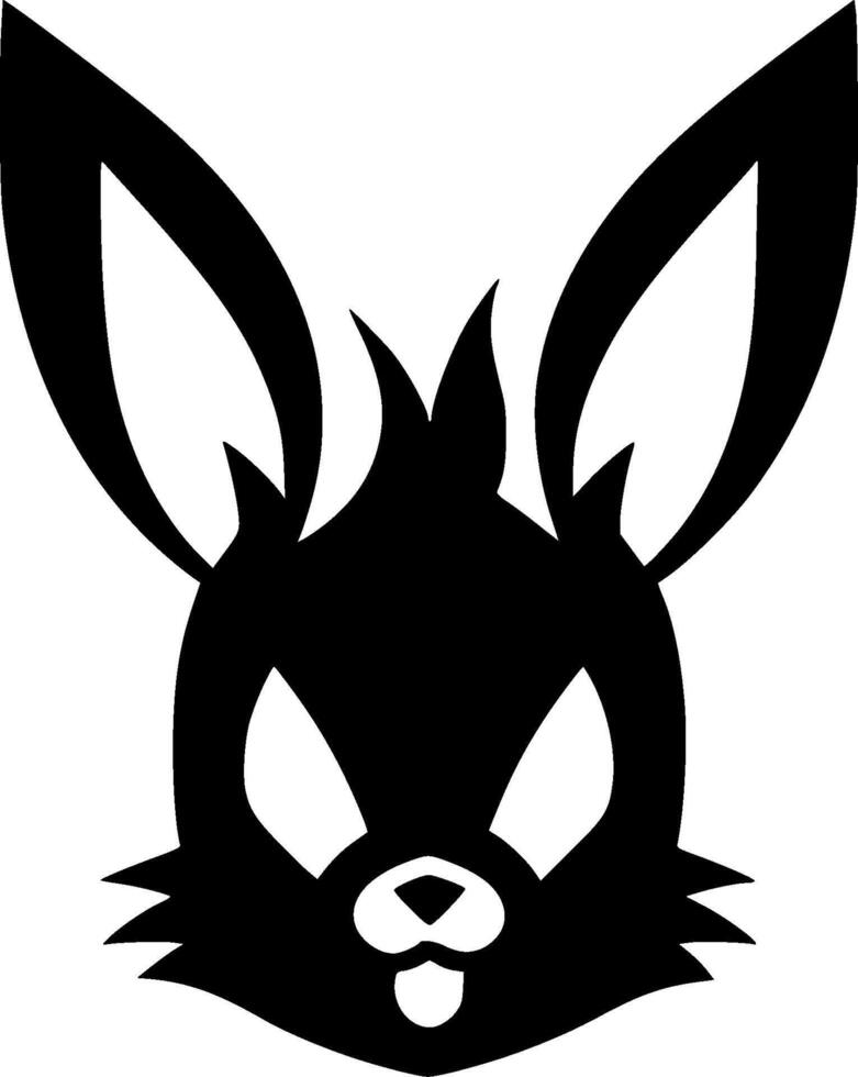 Panda, Minimalist and Simple Silhouette - illustration vector