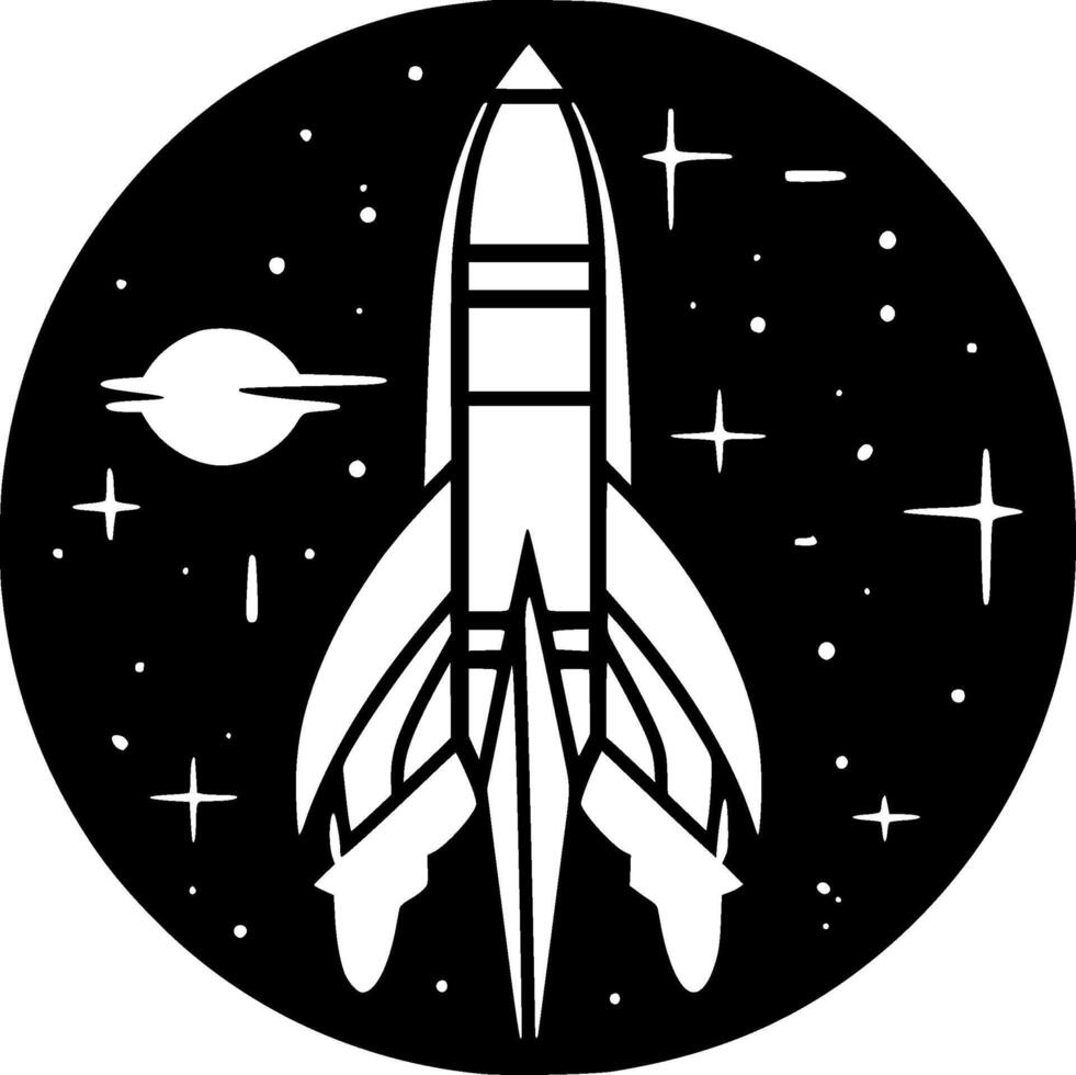 Rocket - High Quality Logo - illustration ideal for T-shirt graphic vector