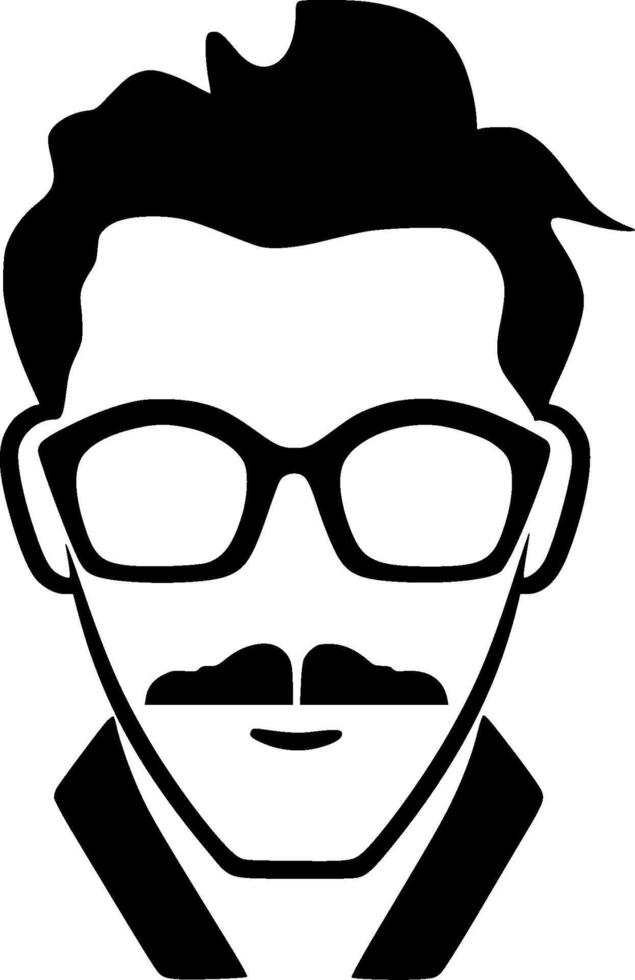 Teacher, Minimalist and Simple Silhouette - illustration vector