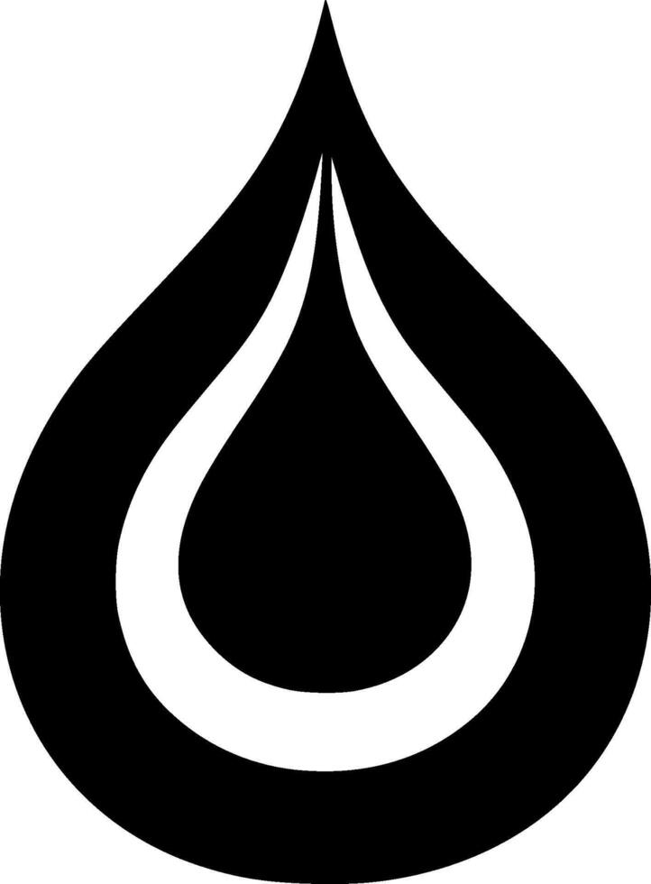 Water - Minimalist and Flat Logo - illustration vector