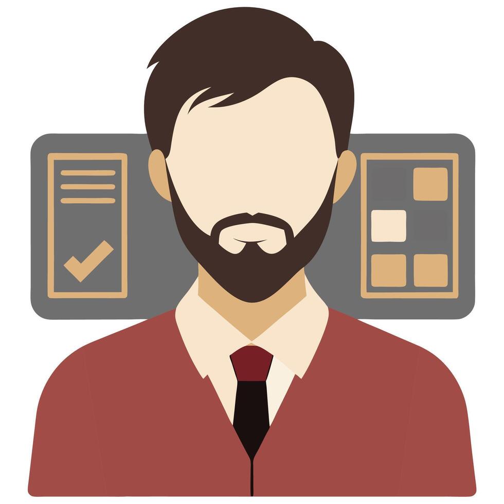 Simple Web UI elements kit graphic vector