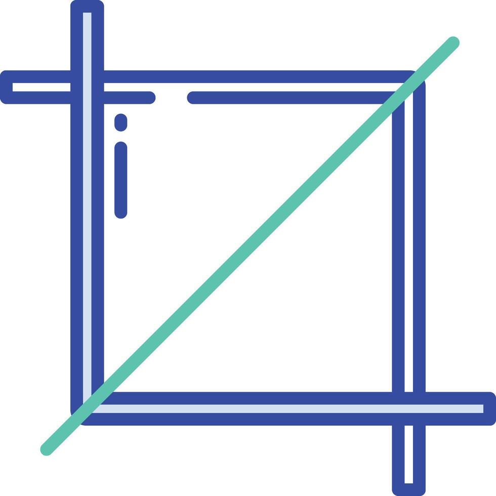 crop outline color illustration vector