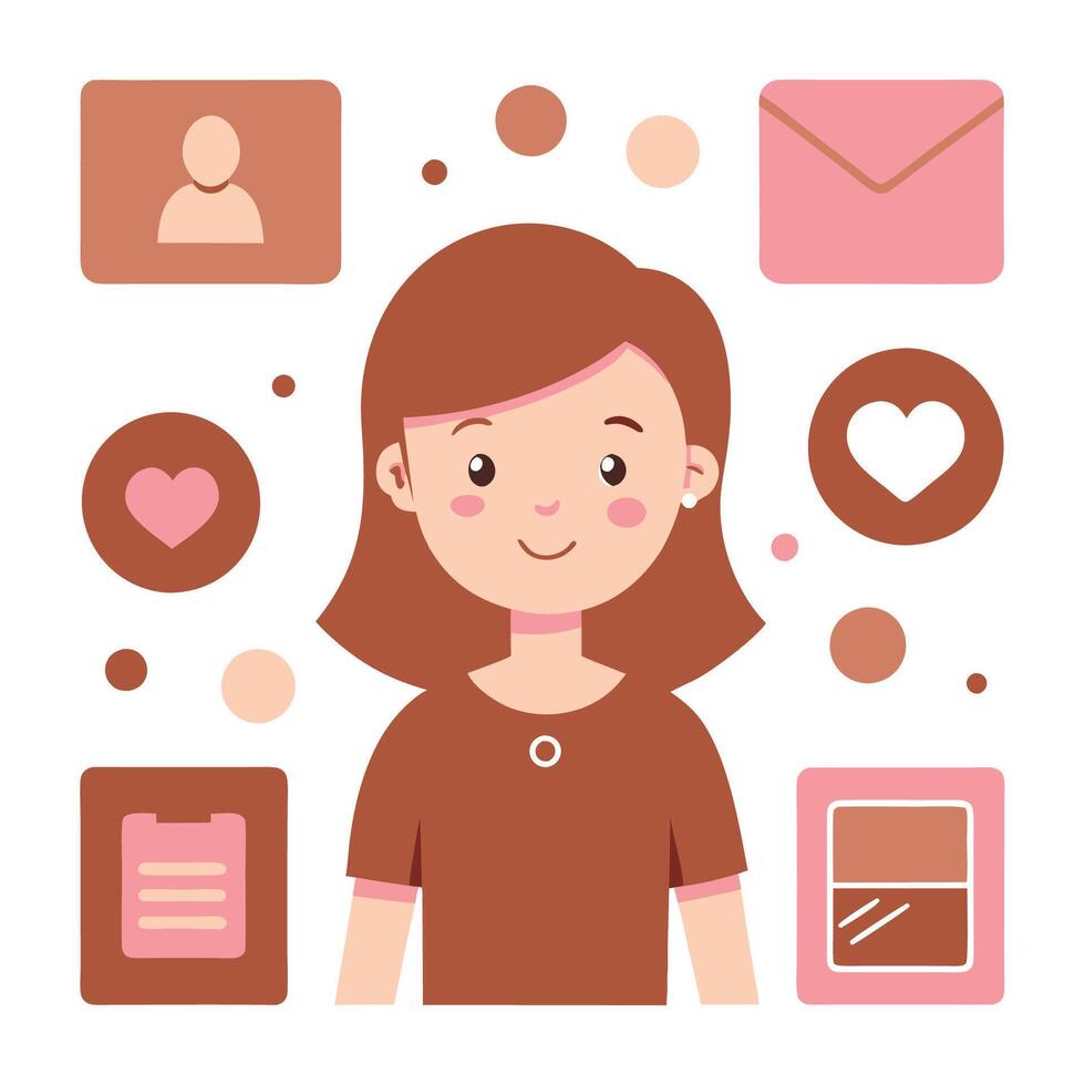 Simple Web UI elements kit graphic vector