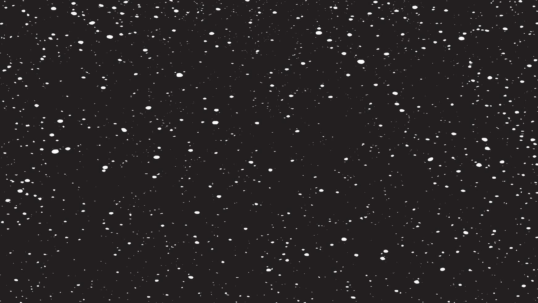 Black Gritty Texture with Fine Granules on White Background vector