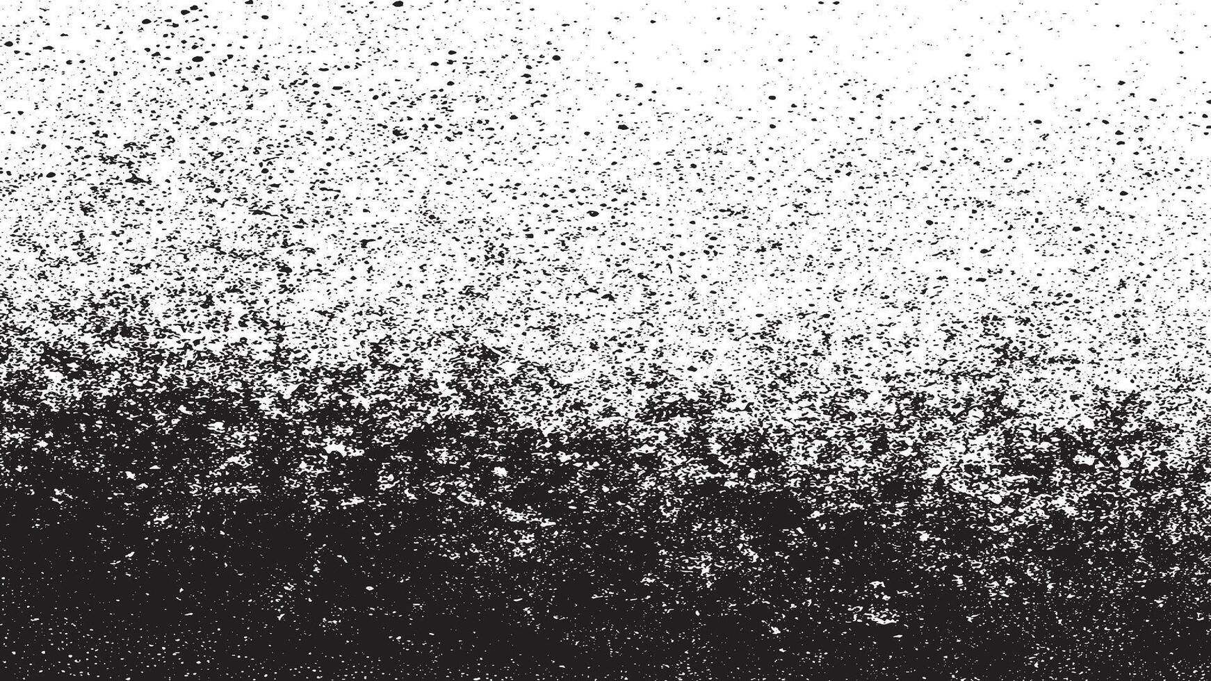 Graphic of Intense Black Grit Texture with Subtle Variations on White vector