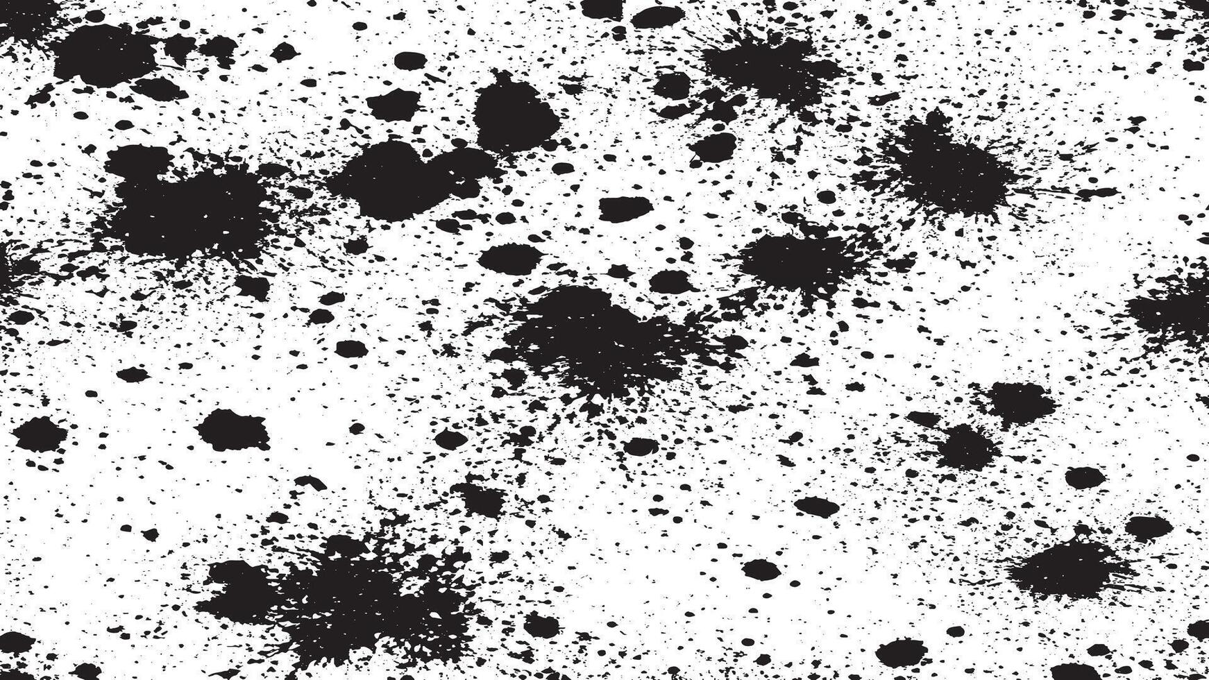 Distressed Black Granules on White Canvas - Image with Uneven Particle Spread for Graphic Enhancements vector