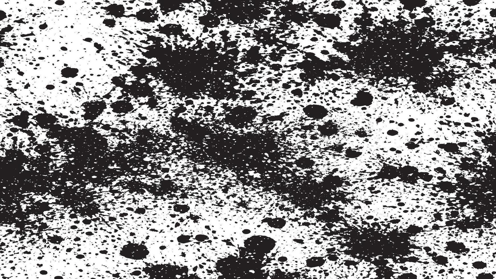 Distressed Black Granules on White Canvas - Image with Uneven Particle Spread for Graphic Enhancements vector