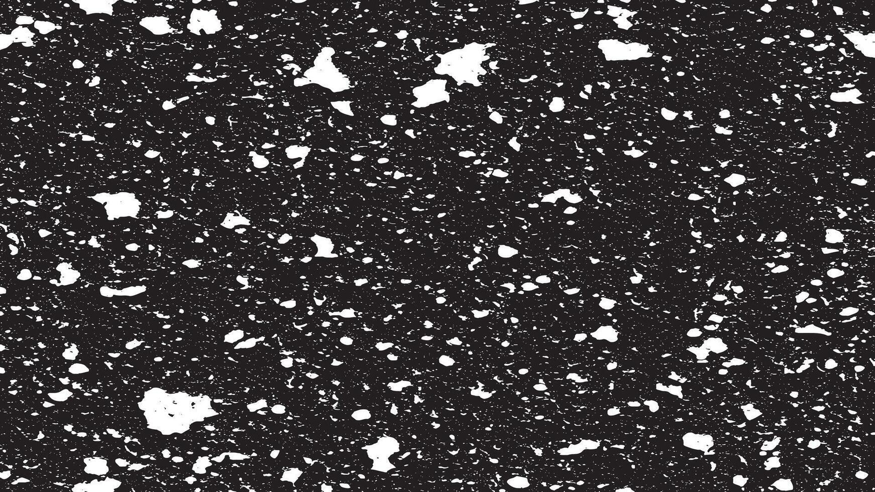 Rough and Uneven Black Texture on White - Graphic for Adding Gritty and Distressed Effects vector
