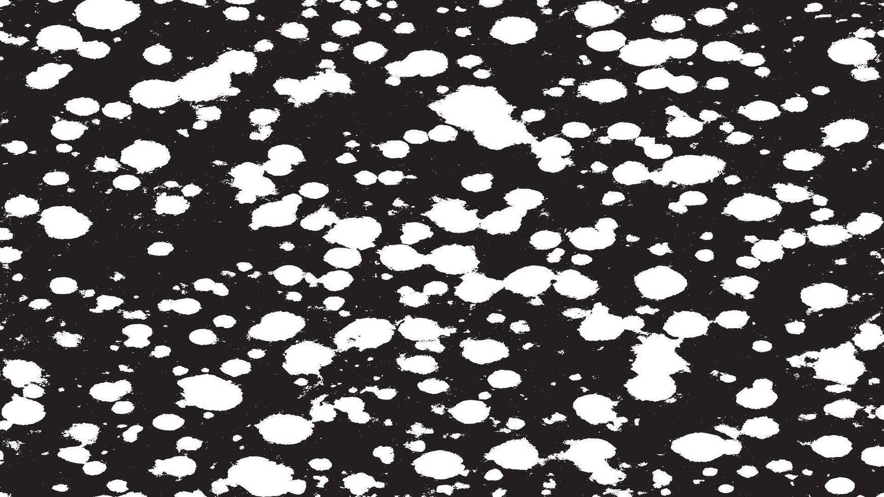 Rough and Uneven Black Texture on White - Graphic for Adding Gritty and Distressed Effects vector