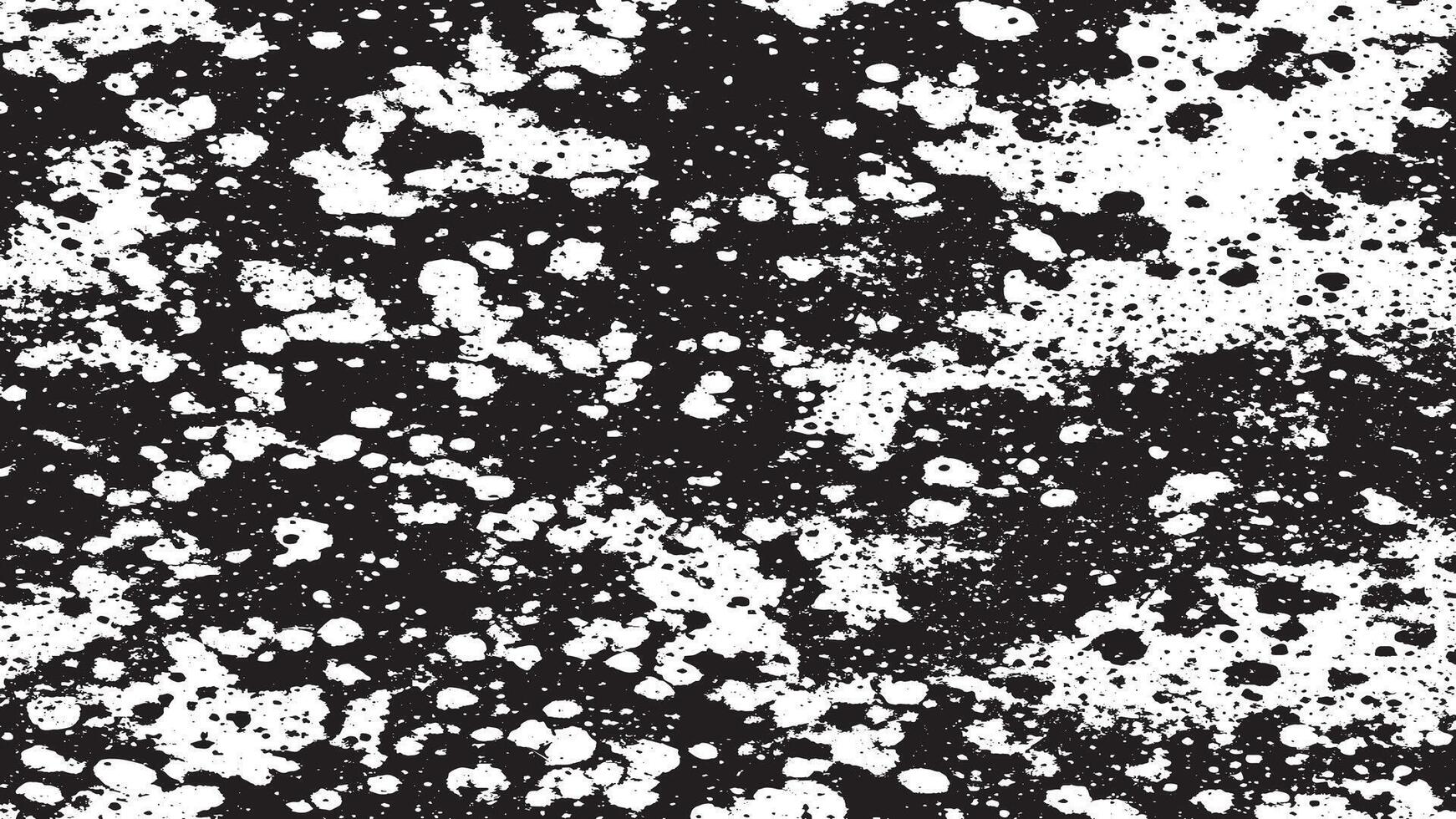 Rough and Uneven Black Texture on White - Graphic for Adding Gritty and Distressed Effects vector