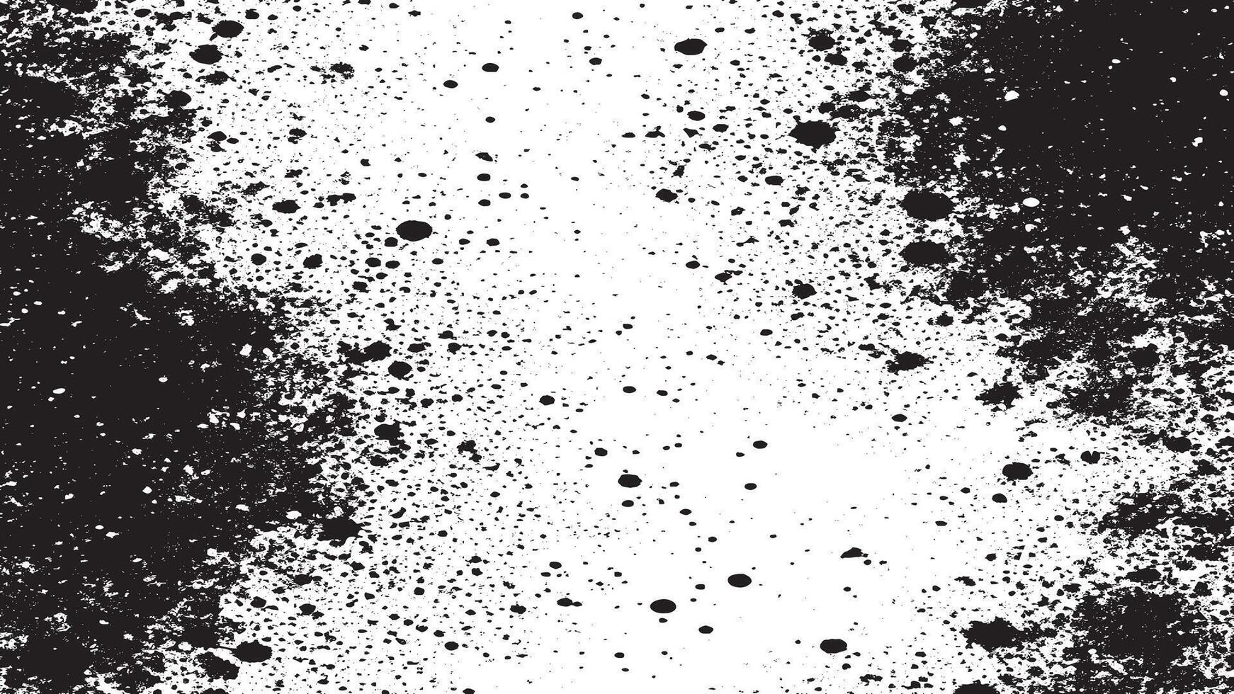 Rough and Uneven Black Texture on White - Graphic for Adding Gritty and Distressed Effects vector