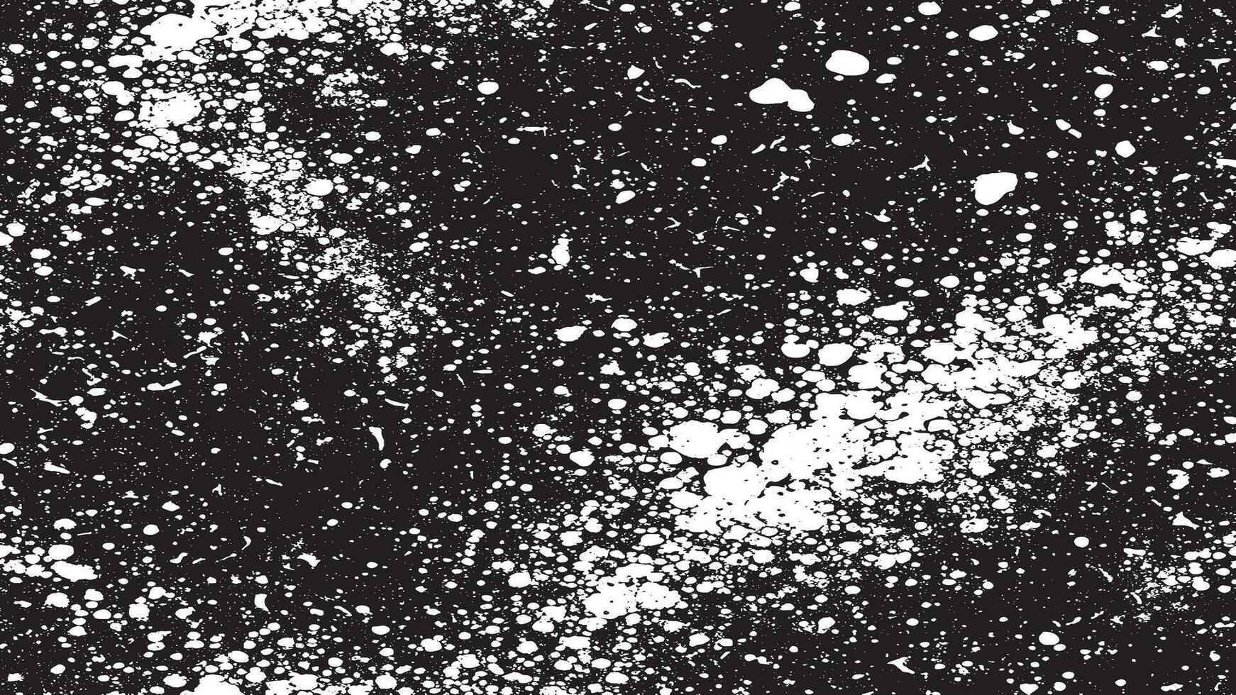 Black Particulate Texture on White Background - Ideal for Rugged and Distressed Design Overlays vector