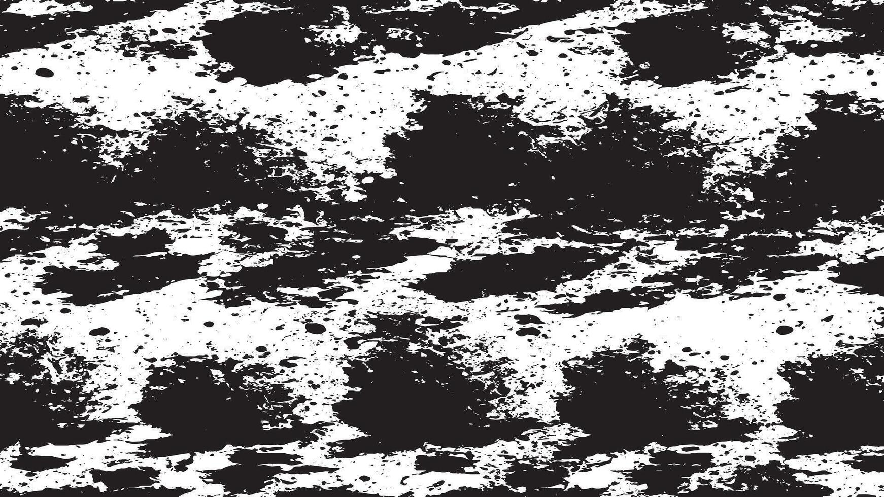 Black Monochrome Grunge Gritty Rough Dirty Overlay Texture on White Background - Illustration vector