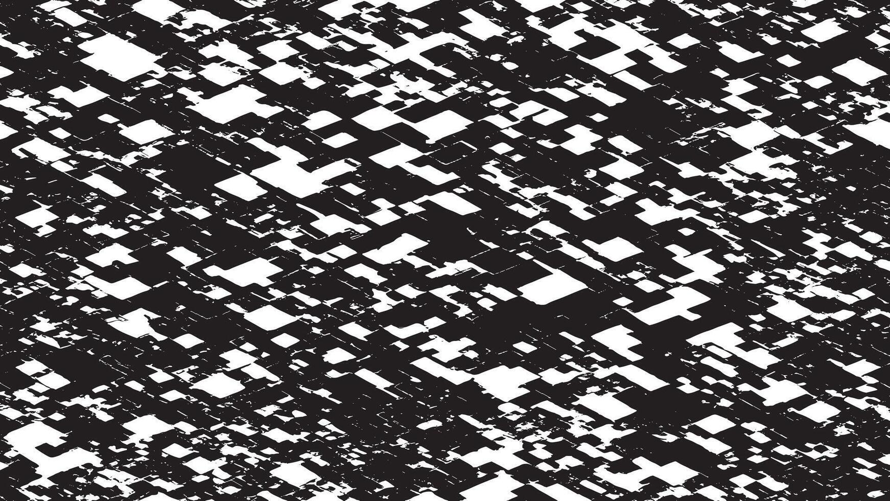 Black Monochrome Grunge Gritty Rough Dirty Overlay Texture on White Background - Illustration vector