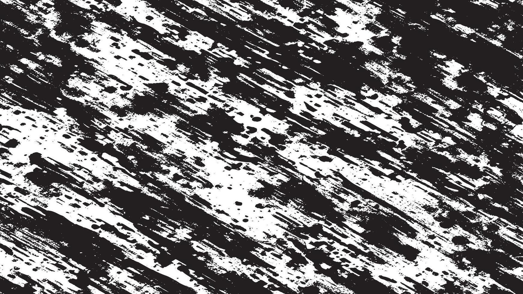 Black Gritty Grunge Overlay Texture with Rough Dirty Patterns on White vector