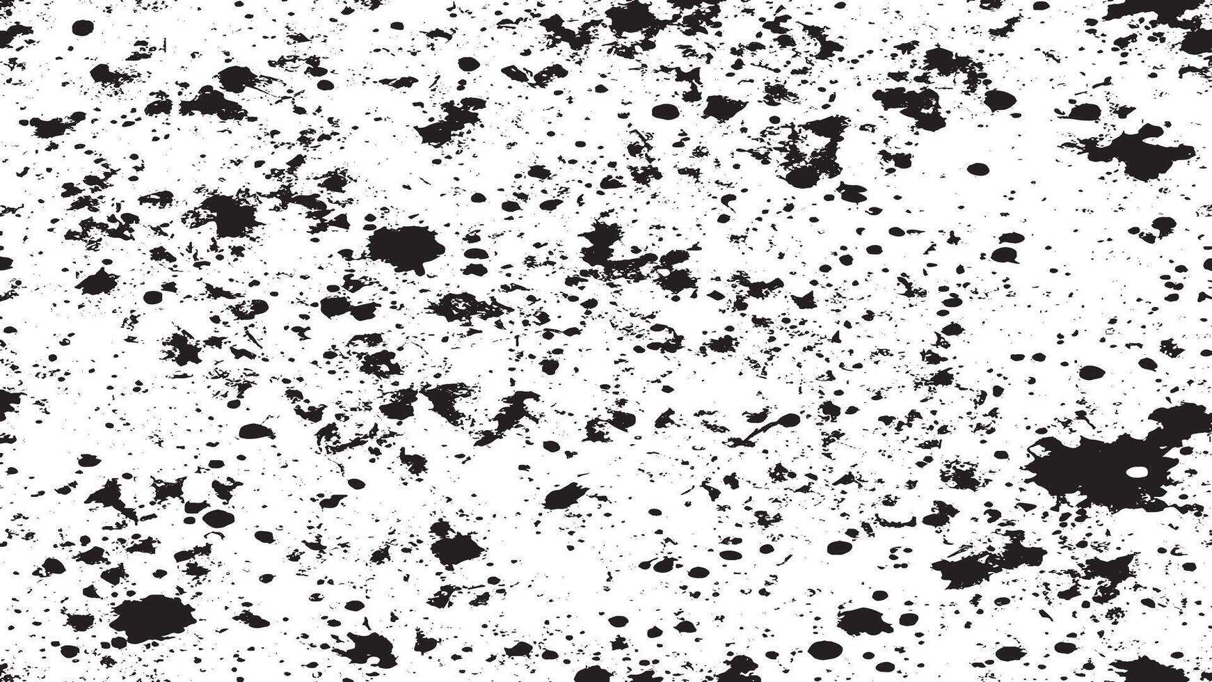 Grunge Black Gritty Texture on White Background with Rough Dirty Details vector