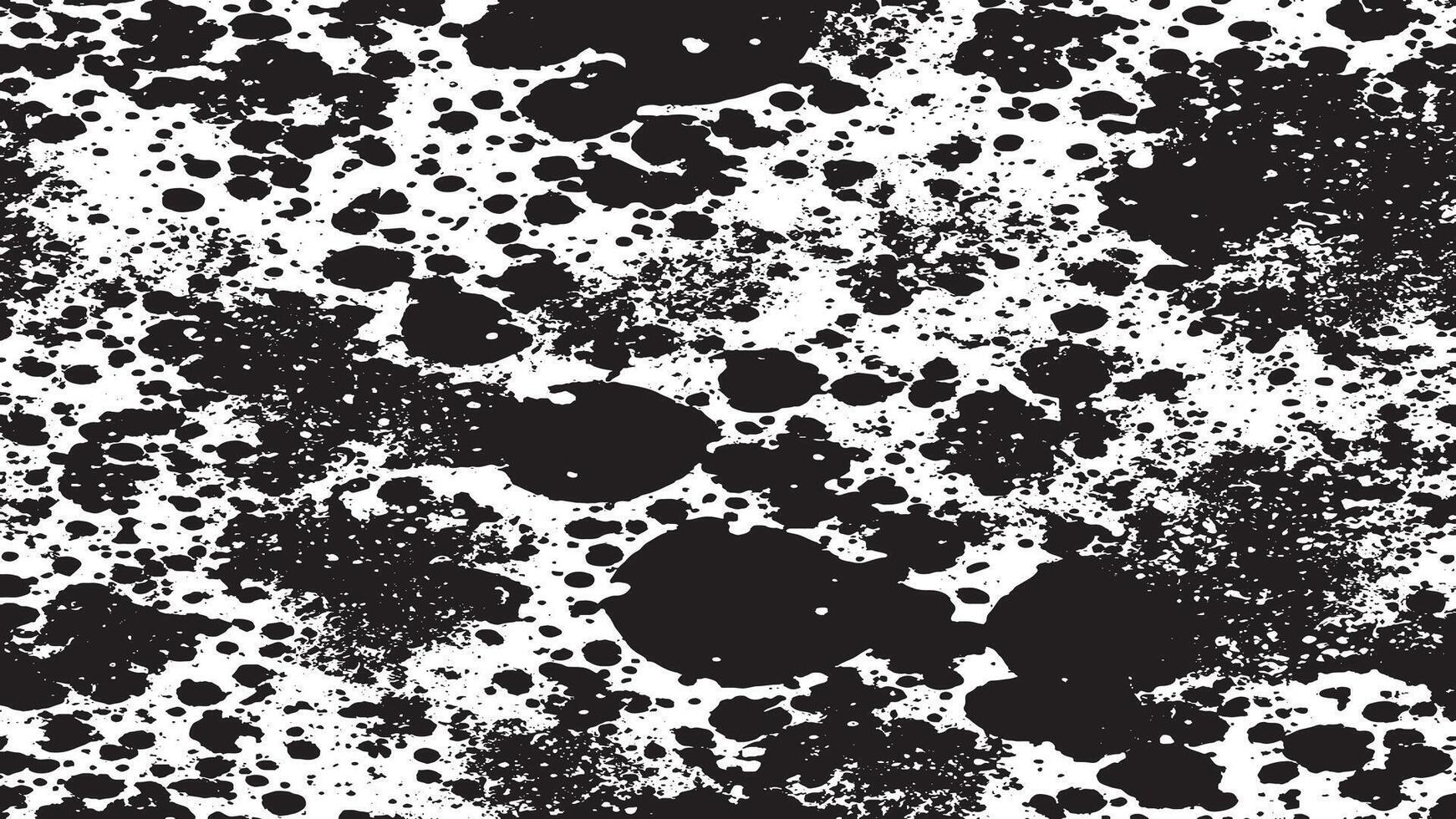 Grunge Black Gritty Texture on White Background with Rough Dirty Details vector