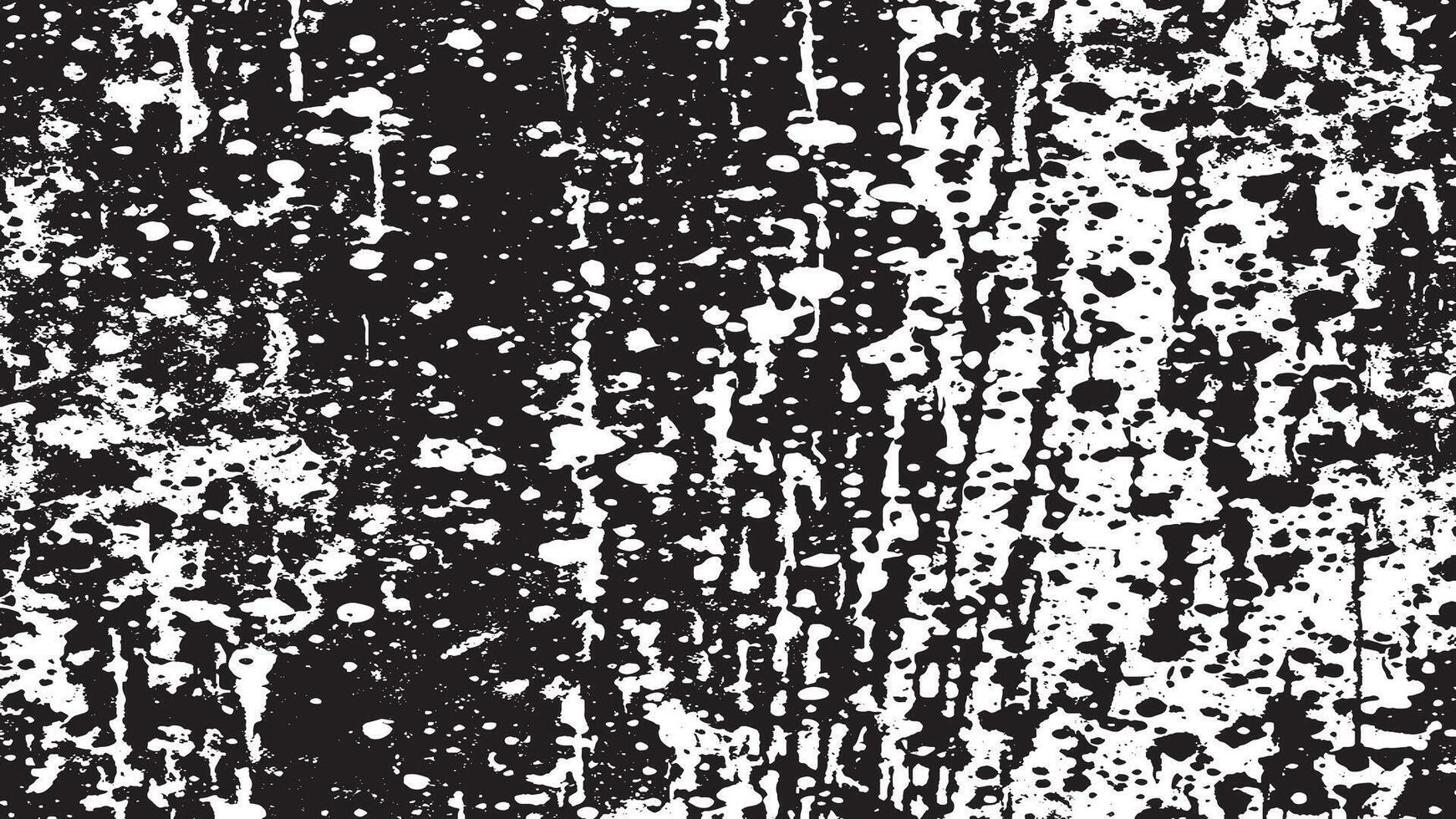 Grunge Black Gritty Texture on White Background with Rough Dirty Details vector