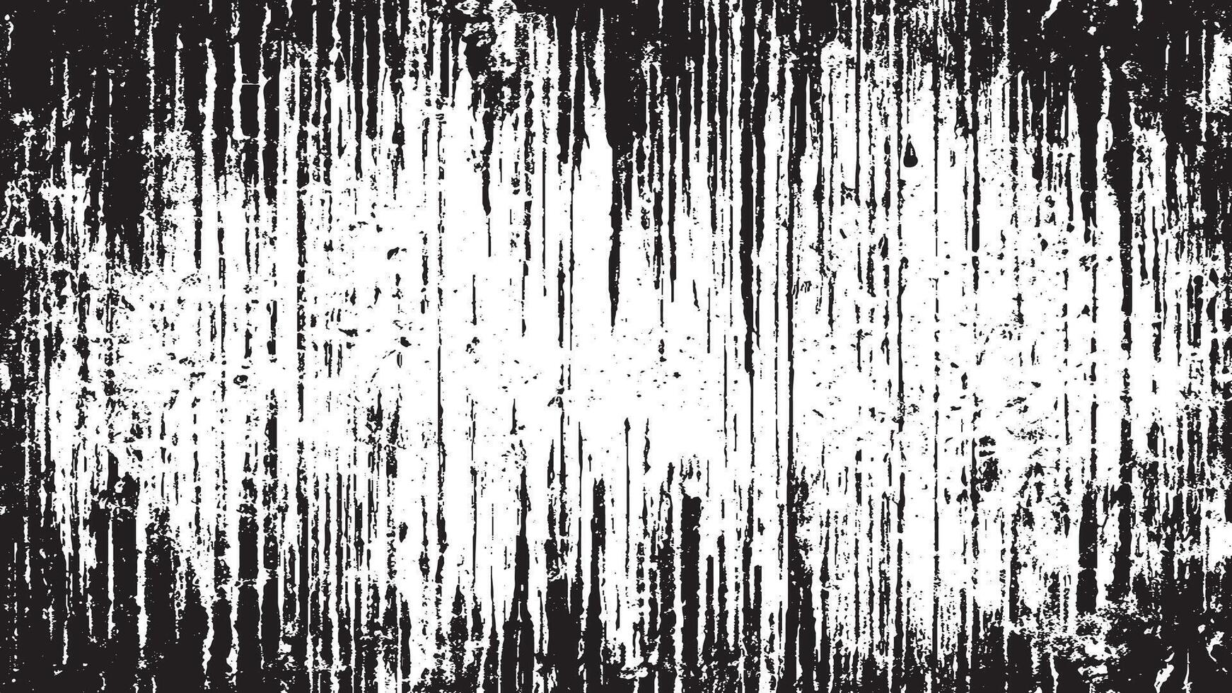 Grunge Black Gritty Texture on White Background with Rough Dirty Details vector