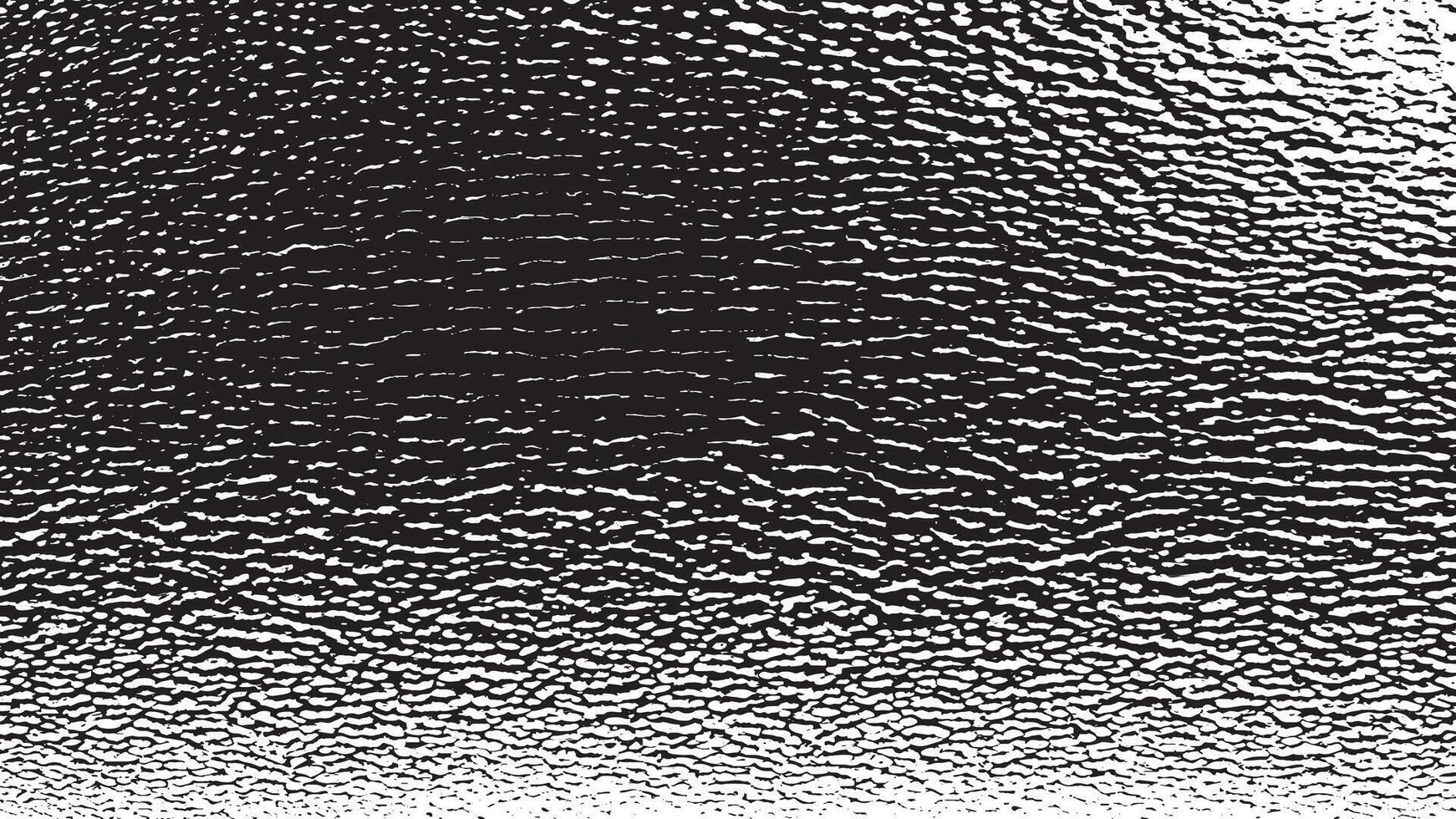 Black Monochrome Rough Dirty Grunge Overlay Texture on White Background vector