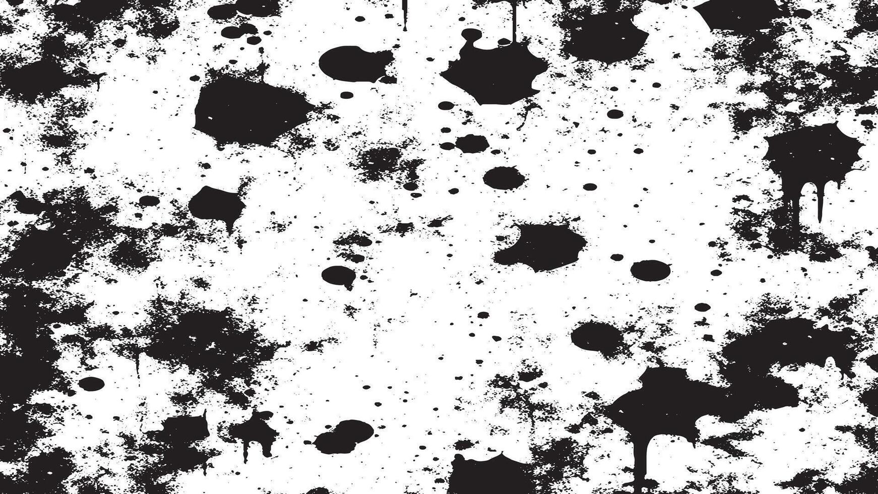 Black and White Gritty Grunge Texture with Rough Dirty Overlay Patterns vector