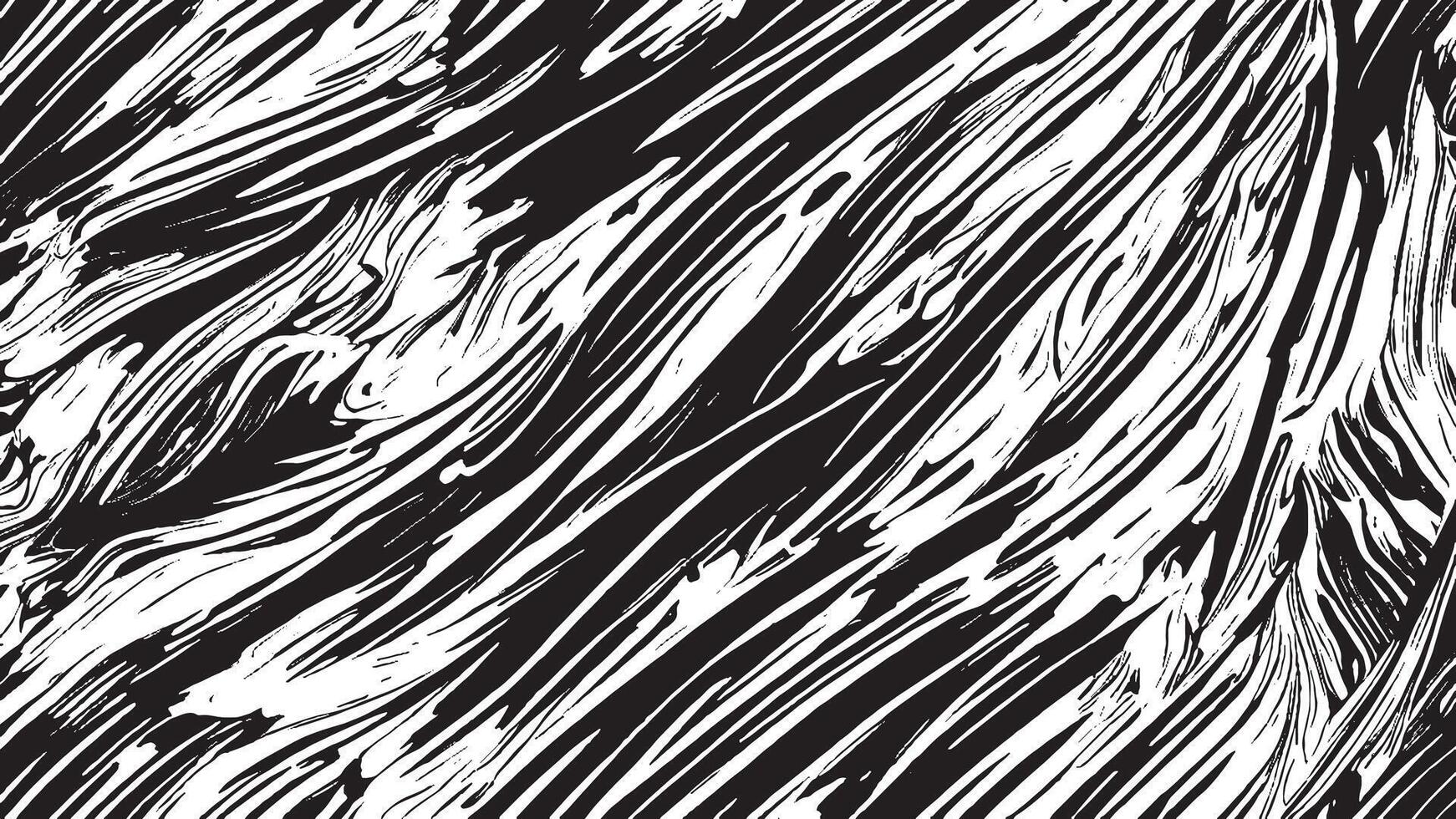 Intricate Black Monochrome Overlay with Abstract Grunge Gritty Art Texture on White Background vector