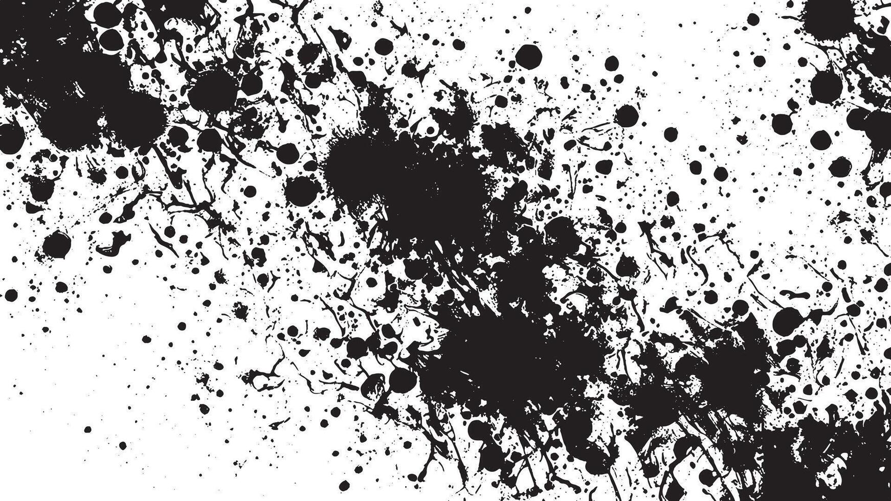 Black and White Abstract Grunge Gritty Texture Overlay for Background vector