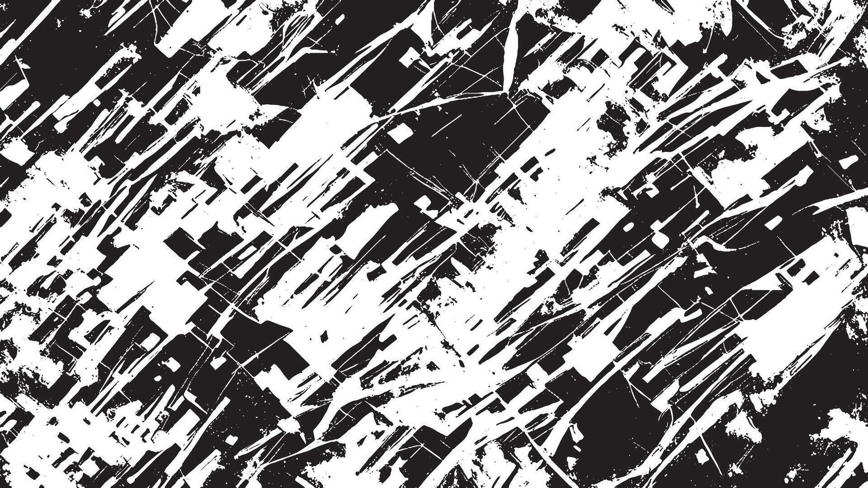 Black and White Abstract Grunge Gritty Texture Overlay for Background vector