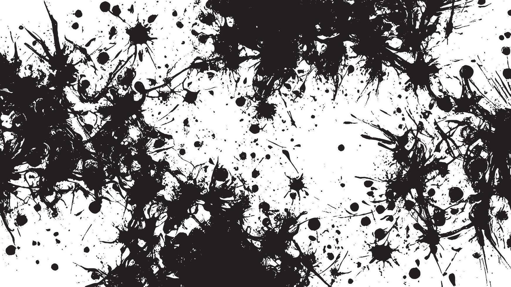 Black and White Abstract Grunge Gritty Texture Overlay for Background vector