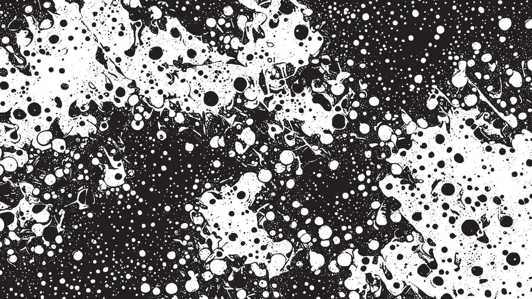 Black and White Abstract Grunge Gritty Texture Overlay for Background vector