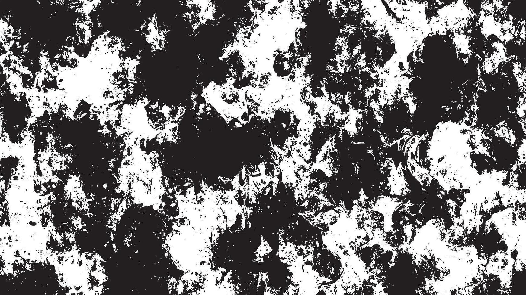 Black Abstract Grunge Texture Overlay on White Background, Art vector
