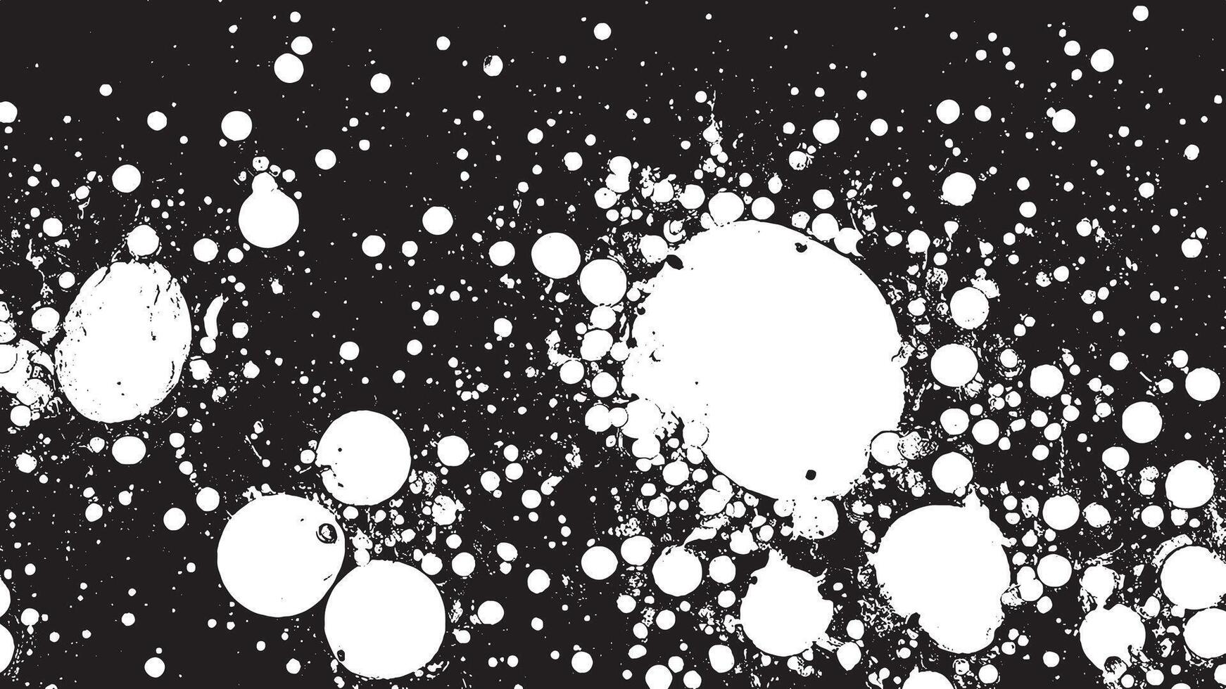 Art of Black Monochrome Gritty Grunge Texture on White Background vector