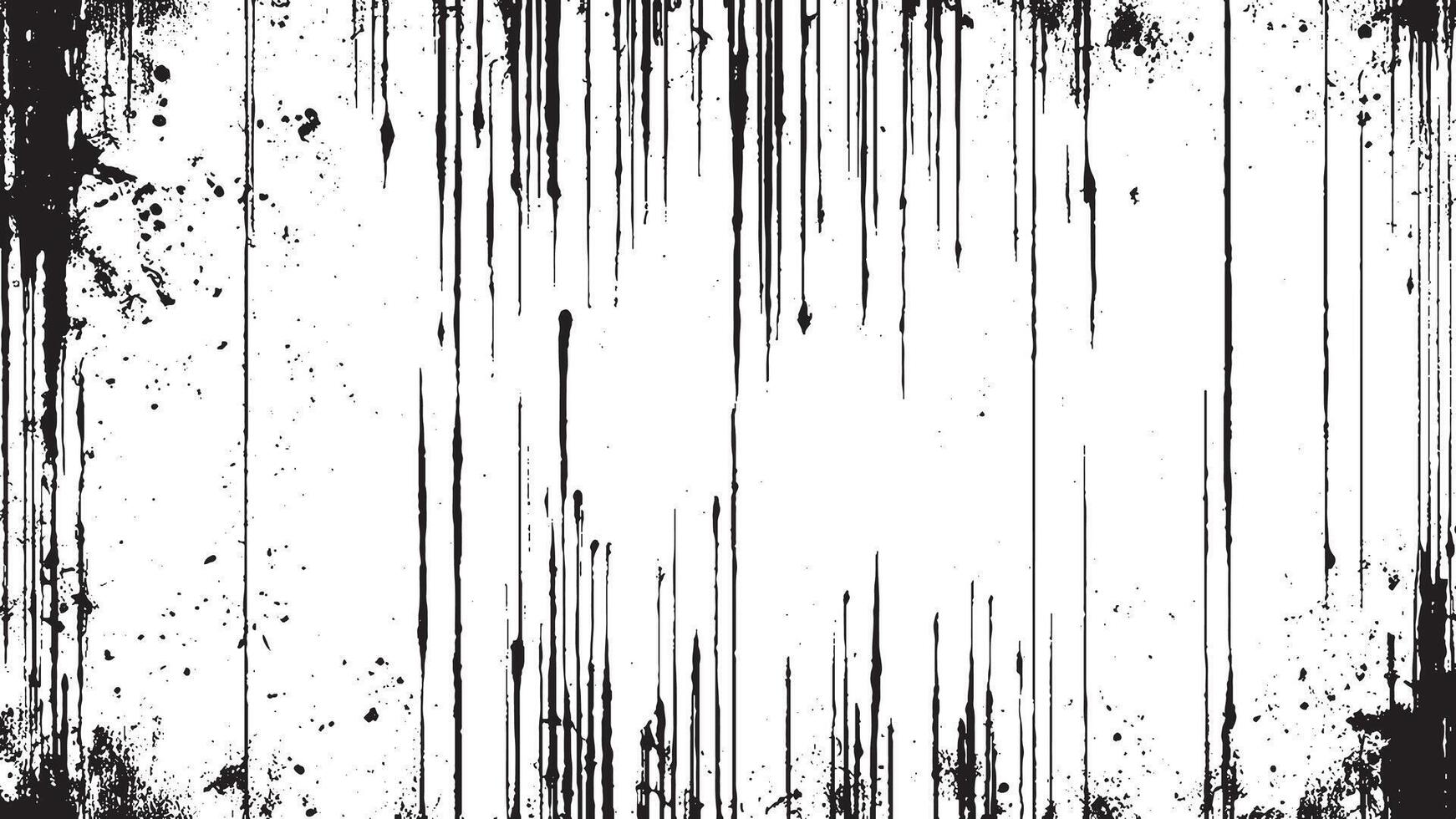 Black and White Abstract Gritty Grunge Texture for Background vector
