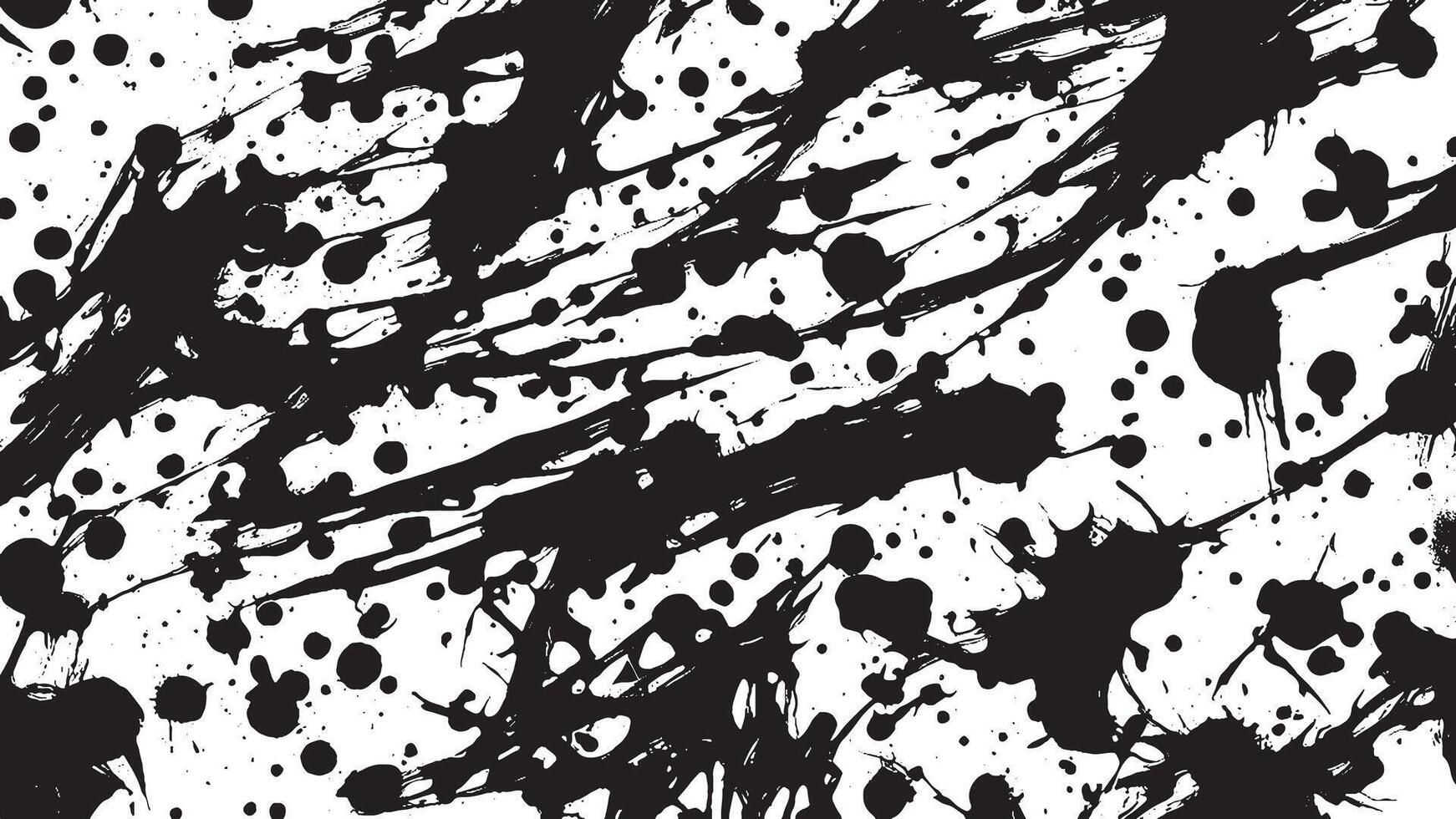 Black and White Abstract Gritty Grunge Texture for Background vector
