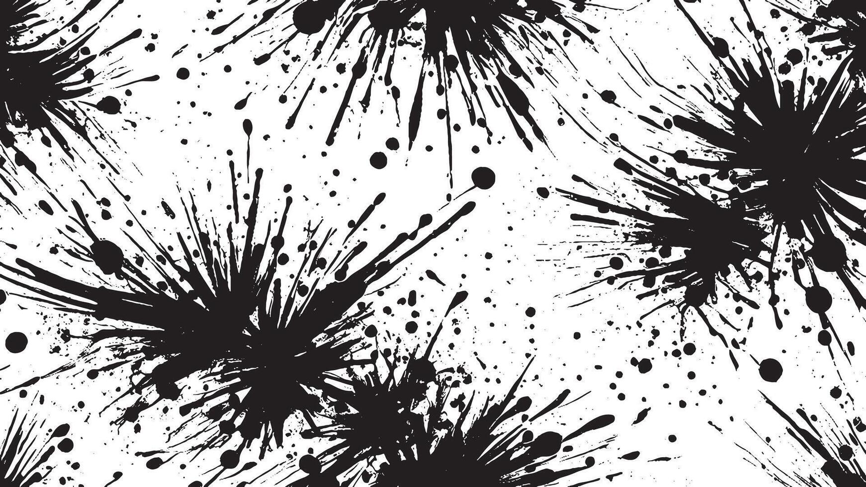 Black and White Abstract Grunge Texture Overlay vector