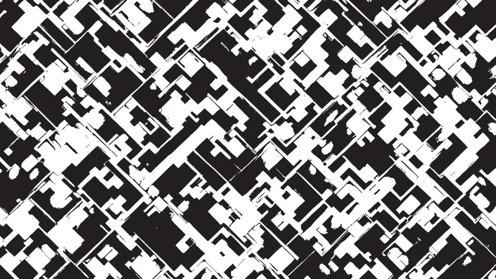 Black and White Abstract Grunge Texture Overlay vector