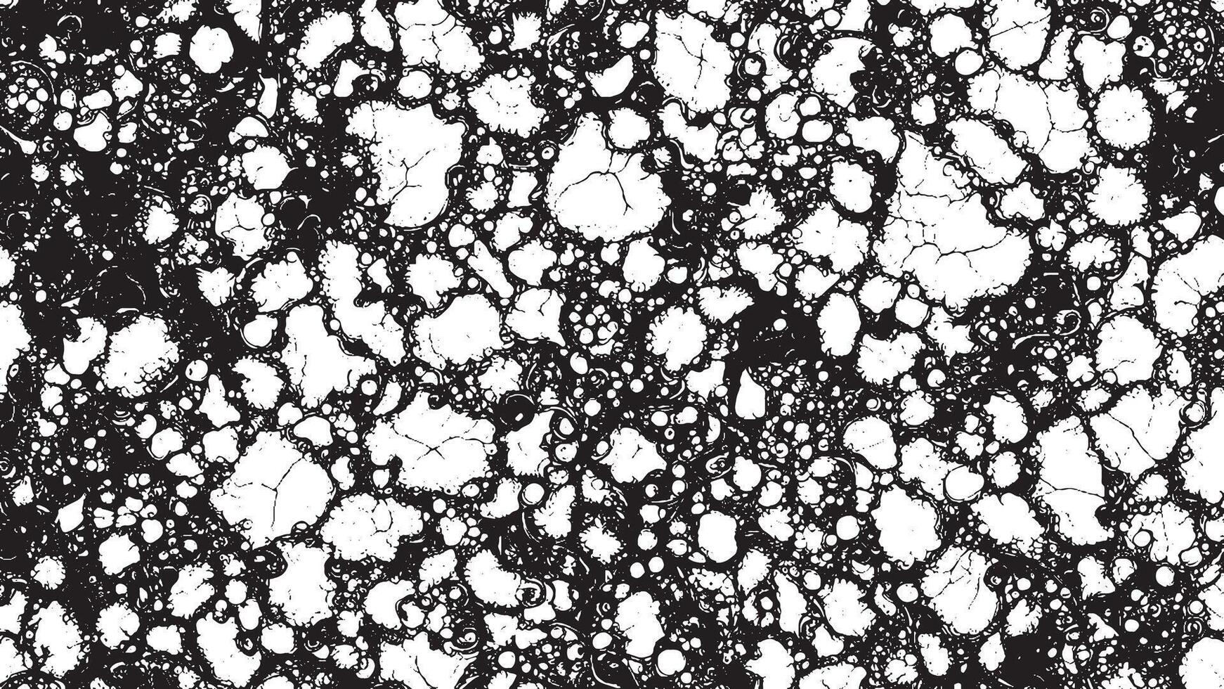 Black and White Abstract Grunge Texture Overlay vector