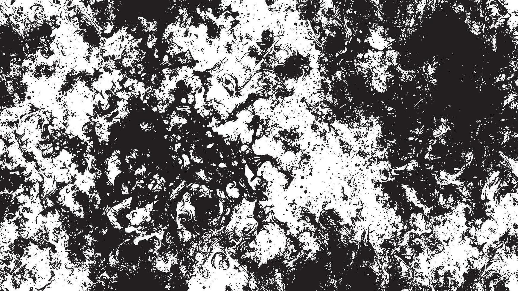 Abstract Grunge Texture with Black Gritty Overlay on White Background vector