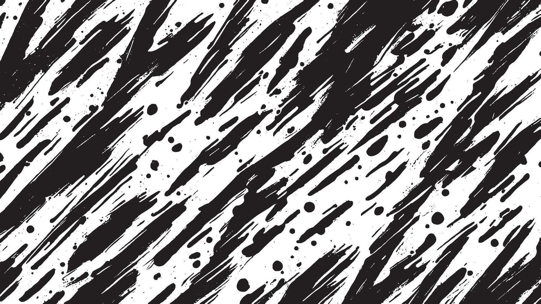 Black Gritty Grunge Texture on White Background, Abstract Overlay vector